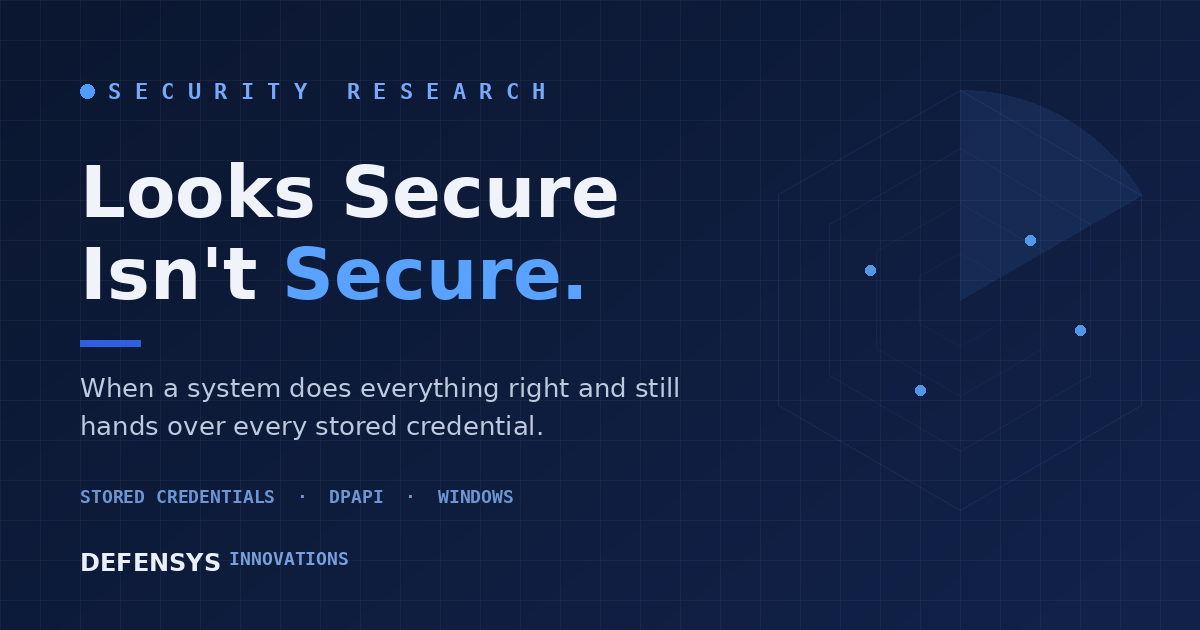 Recovering stored credentials from a Windows server protected with AES encryption and DPAPI